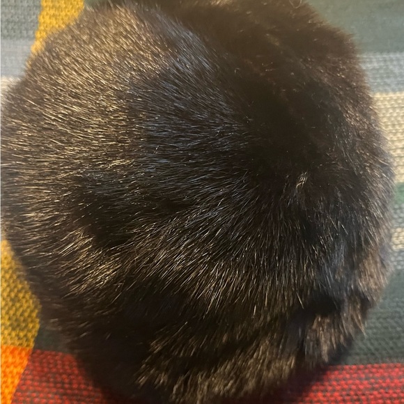 Black Real Mink Fur Great Condition - Picture 7 of 7